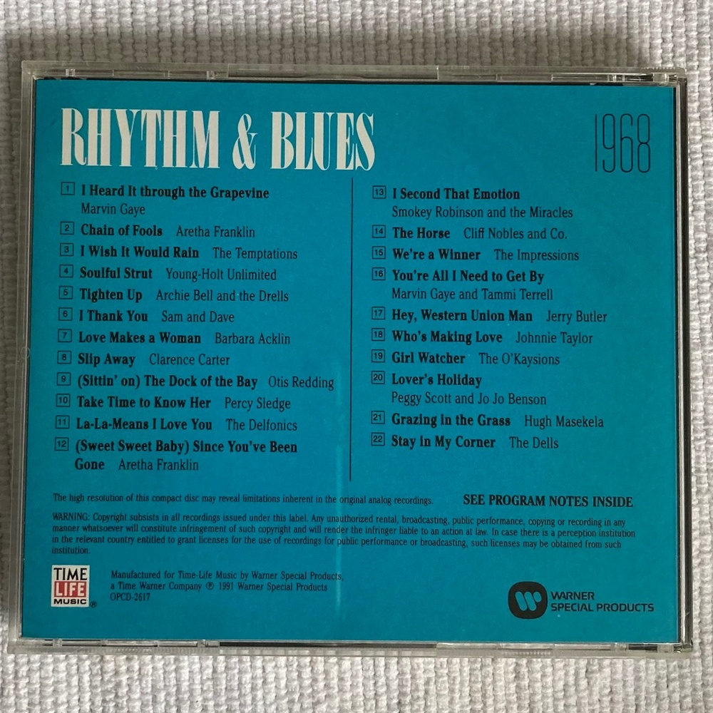 4 Double Length Time Life RHYTHM & BLUES CD Set - Picture 6 of 7